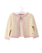 A Pink Cardigans from Pink Chicken in size 6-12M for girl. (Front View)