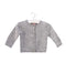 A Grey Cardigans from Bonpoint in size 3-6M for girl. (Front View)