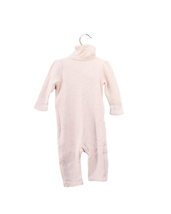 A Pink Long Sleeve Jumpsuits from Ralph Lauren in size 3-6M for girl. (Back View)