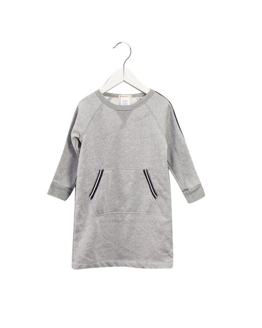 A Grey Sweater Dresses from Crewcuts in size 5T for girl. (Front View)