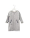 A Grey Sweater Dresses from Crewcuts in size 5T for girl. (Front View)