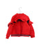 A Red Zippered Sweatshirts from Catimini in size 4T for girl. (Back View)