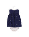 A Navy Bodysuits from Janie & Jack in size 12-18M for girl. (Back View)