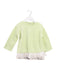 A Green Crewneck Sweatshirts from Crewcuts in size 4T for girl. (Front View)