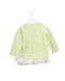 A Green Crewneck Sweatshirts from Crewcuts in size 4T for girl. (Back View)