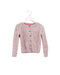 A Pink Cardigans from Tommy Hilfiger in size 4T for girl. (Front View)