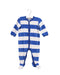 A Blue Onesies from Petit Bateau in size 6-12M for boy. (Front View)
