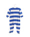A Blue Onesies from Petit Bateau in size 6-12M for boy. (Back View)