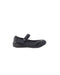 A Black Flats from Stride Rite in size 5T for girl. (Back View)