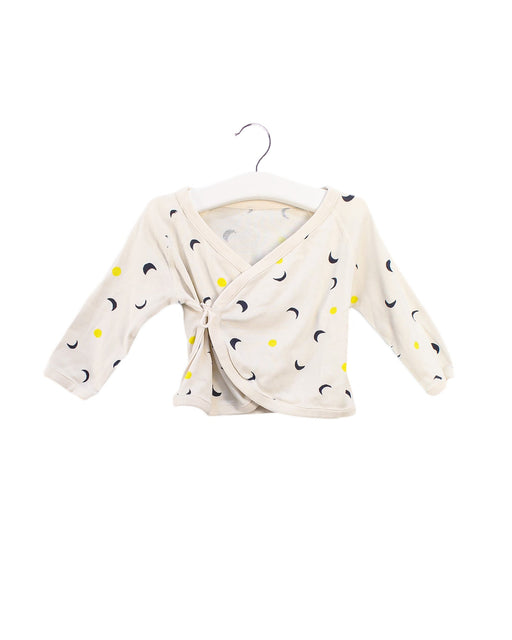 A Ivory Long Sleeve Tops from COS in size 3-6M for girl. (Front View)