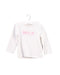 A White Long Sleeve Tops from Boss in size 12-18M for girl. (Front View)