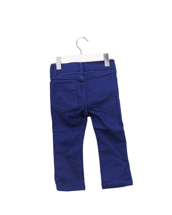 A Navy Casual Pants from Jacadi in size 6-12M for boy. (Back View)