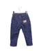 A Navy Casual Pants from Petit Bateau in size 12-18M for boy. (Back View)