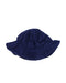 A Navy Sun Hats from Ralph Lauren in size O/S for neutral. (Front View)