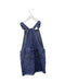 A Blue Overall Dresses from Seed in size 8Y for girl. (Back View)