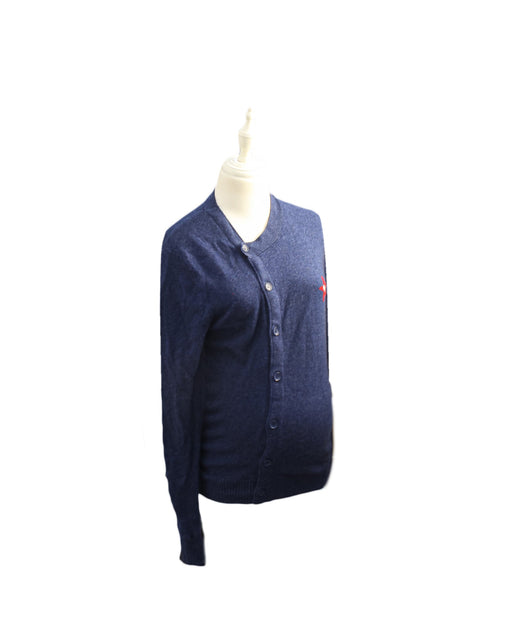 A Blue Cardigans from Agnes b. in size XS for maternity. (Front View)