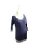 A Navy Long Sleeve Tops from Seraphine in size XS for maternity. (Front View)