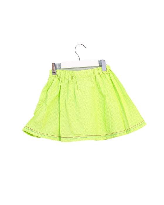 A Green Short Skirts from La Compagnie des Petits in size 4T for girl. (Back View)