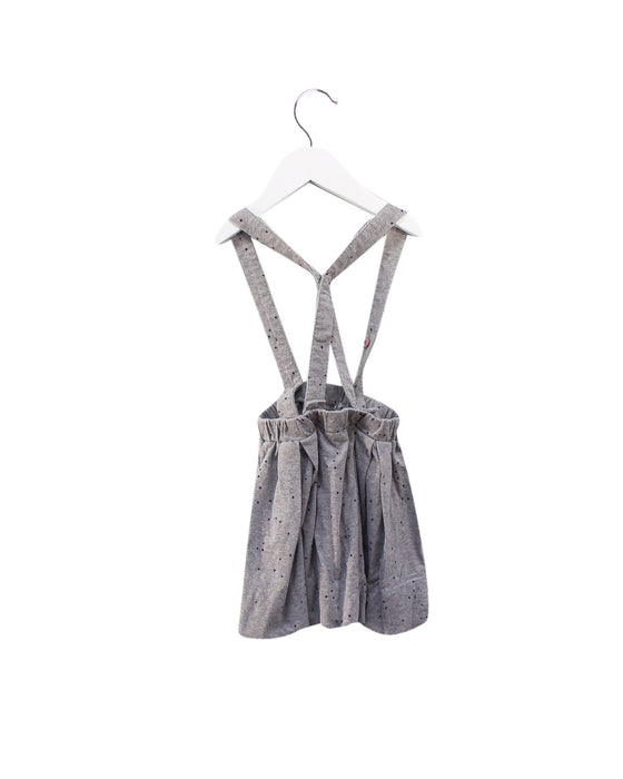 A Grey Overall Dresses from Buissonnière in size 2T for girl. (Back View)