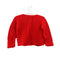 A Red Cardigans from Petit Bateau in size 6-12M for girl. (Back View)
