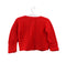 A Red Cardigans from Petit Bateau in size 6-12M for girl. (Back View)