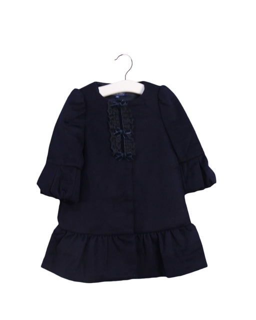 A Navy Coats from Nicholas & Bears in size 12-18M for girl. (Front View)