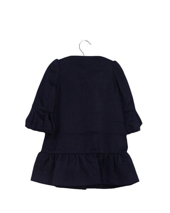 A Navy Coats from Nicholas & Bears in size 12-18M for girl. (Back View)