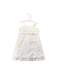 A Ivory Sleeveless Dresses from Nicholas & Bears in size 2T for girl. (Front View)