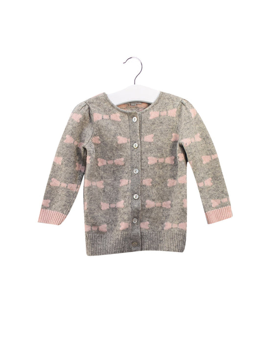 A Grey Cardigans from Nicholas & Bears in size 3T for girl. (Front View)