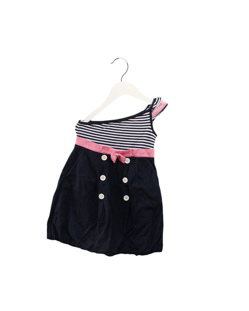 A Black Sleeveless Dresses from Nicholas & Bears in size 4T for girl. (Front View)