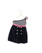 A Black Sleeveless Dresses from Nicholas & Bears in size 4T for girl. (Front View)