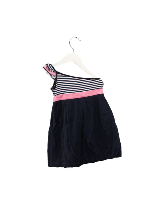 A Black Sleeveless Dresses from Nicholas & Bears in size 4T for girl. (Back View)