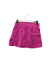 A Purple Short Skirts from Petit Bateau in size 3T for girl. (Back View)