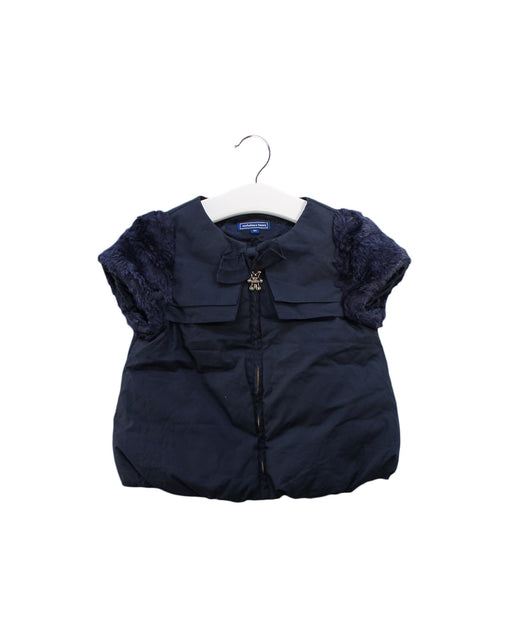 A Navy Lightweight Jackets from Nicholas & Bears in size 3T for girl. (Front View)