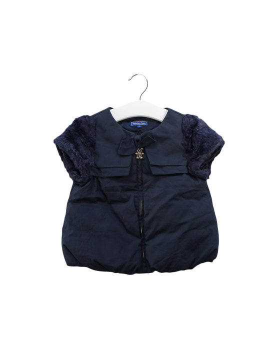 A Navy Lightweight Jackets from Nicholas & Bears in size 3T for girl. (Front View)