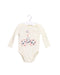 A Ivory Long Sleeve Bodysuits from Stella McCartney in size 6-12M for girl. (Front View)