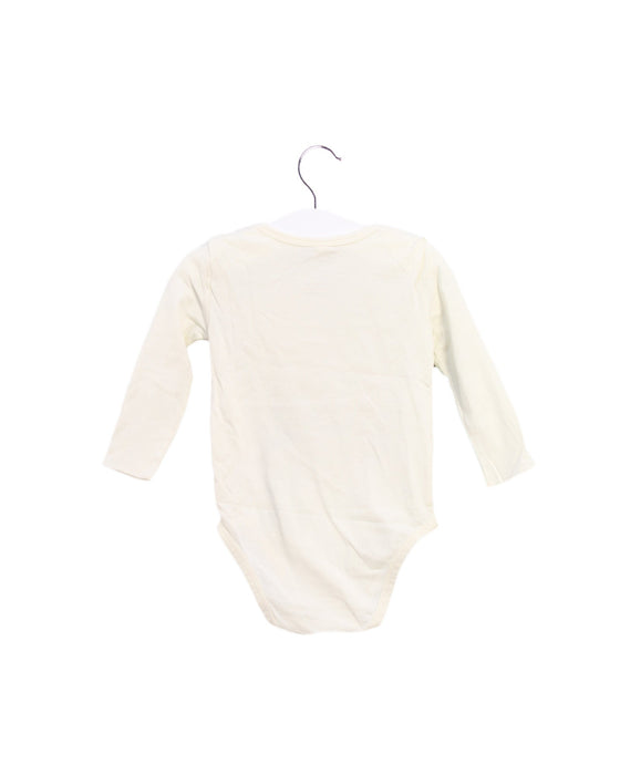 A Ivory Long Sleeve Bodysuits from Stella McCartney in size 6-12M for girl. (Back View)