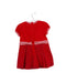 A Red Short Sleeve Dresses from Ferrari in size 6-12M for girl. (Back View)