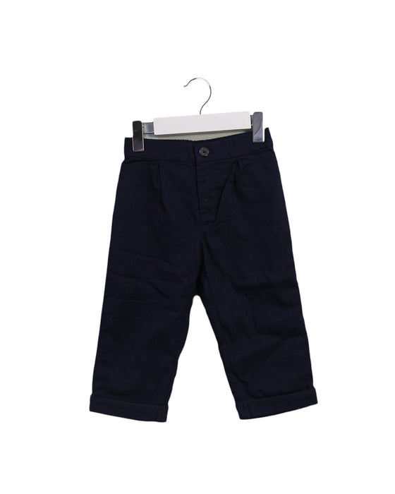 A Navy Casual Pants from Ralph Lauren in size 6-12M for boy. (Front View)