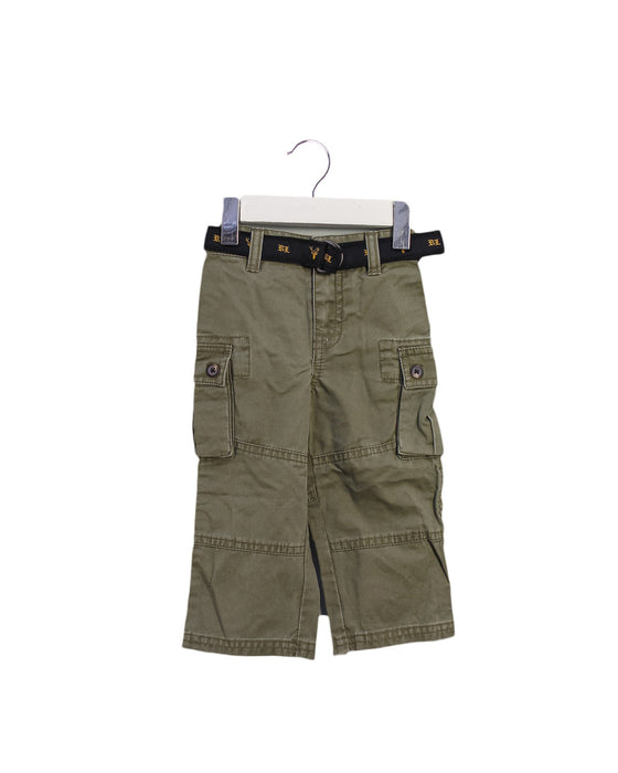 A Green Casual Pants from Polo Ralph Lauren in size 6-12M for boy. (Front View)