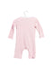 A Pink Long Sleeve Jumpsuits from The Little White Company in size 0-3M for girl. (Back View)