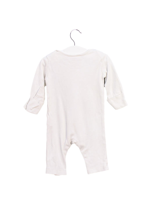 A White Long Sleeve Jumpsuits from The Little White Company in size 0-3M for neutral. (Back View)