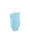 A Blue Rompers from Kidsagogo in size 0-3M for girl. (Back View)