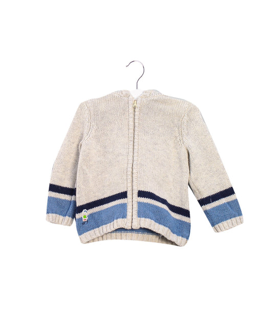A Beige Lightweight Jackets from Sergent Major in size 6-12M for boy. (Front View)
