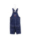 A Blue Long Overalls from La Compagnie des Petits in size 12-18M for neutral. (Front View)