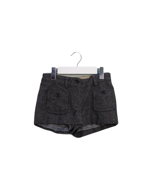 A Grey Shorts from Bonpoint in size 6T for girl. (Front View)