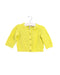 A Yellow Cardigans from Janie & Jack in size 3-6M for girl. (Front View)