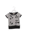 A Grey Short Sleeve Tops from Bonpoint in size 6T for girl. (Front View)