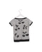 A Grey Short Sleeve Tops from Bonpoint in size 6T for girl. (Back View)