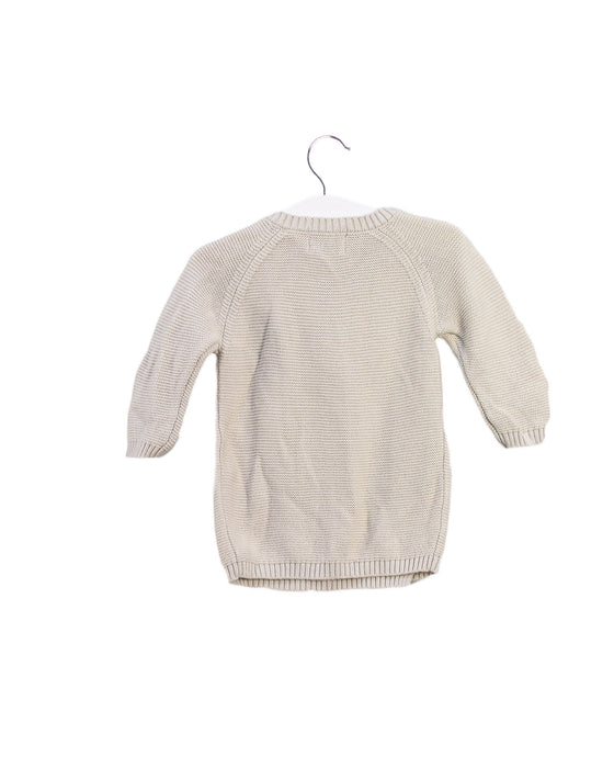 A Grey Knit Sweaters from Wilson & Frenchy in size 0-3M for girl. (Back View)
